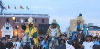 Trujillo clausura el Festival Navideño Luces y Colores con los “Reyes Magos”