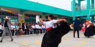 Autoridad para Reconstrucción con Cambios inaugura colegio y camino vecinal en La Libertad