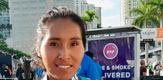 Peruana Aydeé Loayza logra el primer lugar en la Maratón de Miami 2020