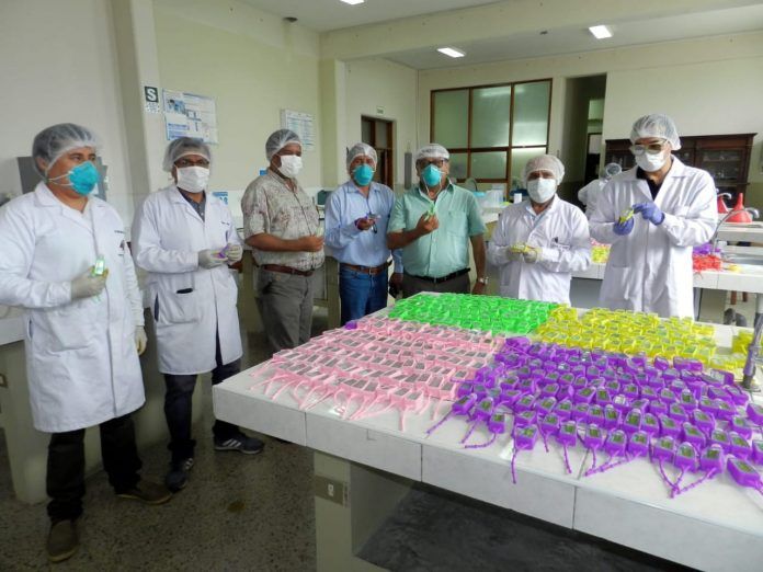 NDP 61-2020 Farmacia UNT logró la producción de mil litros de solución alcohólica-1