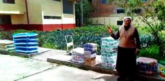 Asilo albergue “Hogar San Francisco” en Huamachuco recibe donación de productos de primera necesidad