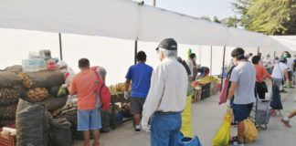 Se instaló un nuevo mercado itinerante en el complejo deportivo Mansiche de Trujillo
