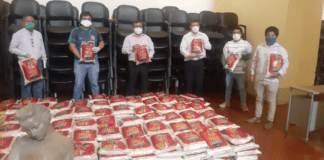 UNT consigue donación de dos toneladas de arroz para familias vulnerables