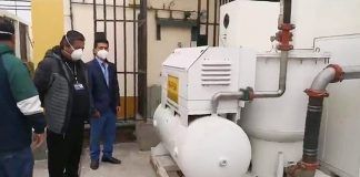 Hospital de Laredo: UNT contribuye en hacer operativa la planta de oxígeno