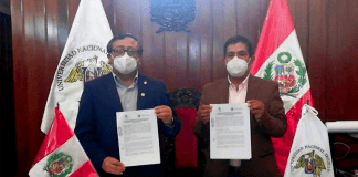 UNT y Municipalidad de Angasmarca firman convenio para la elaboración de Ivermectina