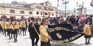 Santiago de Chuco: Colegio Emblemático César Vallejo celebra sus LXII Aniversario