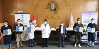 UNT dona 12,000 frascos de ivermectina al distrito ayacuchano de Anco