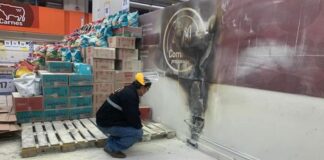 Defensa Civil clausura supermercado al verificar que tiene el certificado de inspección vencido