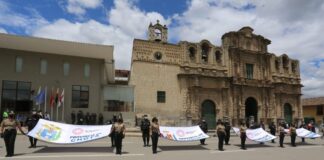 Cajamarca conmemoró los 200 años de su independencia con ceremonia y paseo de bandera