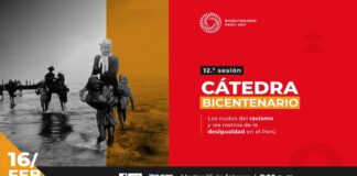 Proyecto Bicentenario invita a reflexionar sobre el racismo en el Perú en la Cátedra Bicentenario de este 16 de febrero