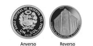 BCR emite moneda alusiva a su centenario 1922 – 2022